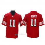 Camiseta NFL Game San Francisco 49ers Brandon Aiyuk Rojo