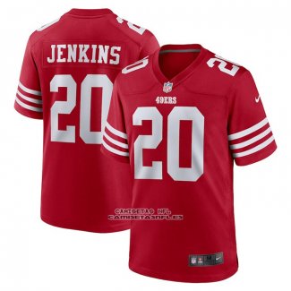 Camiseta NFL Game San Francisco 49ers Janoris Jenkins Primera Rojo