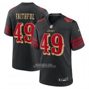 Camiseta NFL Game San Francisco 49ers The Faithful 2025 Rivalries Collection Negro