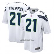 Camiseta NFL Game Seattle Seahawks Devon Witherspoon Blanco