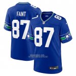Camiseta NFL Game Seattle Seahawks Noah Fant Throwback Azul