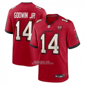 Camiseta NFL Game Tampa Bay Buccaneers Chris Godwin Jr 50th Anniversary Rojo