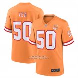 Camiseta NFL Game Tampa Bay Buccaneers Vita Vea 50th Season Naranja Camiseta NFL Game Tampa Bay Buccaneers Vita Vea 50th Season Naranja