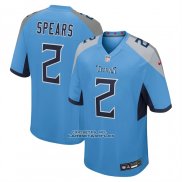 Camiseta NFL Game Tennessee Titans Tyjae Spears Azul1