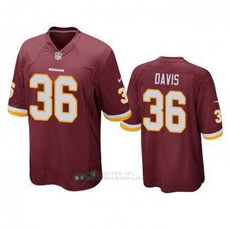 Camiseta NFL Game Washington Commanders Sean Davis Rojo