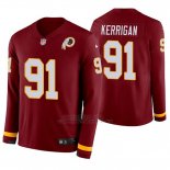 Camiseta NFL Hombre Washington Commanders Ryan Kerrigan Burgundy Therma Manga Larga