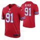 Camiseta NFL Legend Buffalo Bills Ed Oliver Color Rush Rojo