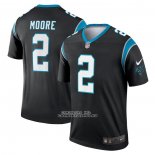 Camiseta NFL Legend Carolina Panthers DJ Moore Negro