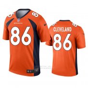 Camiseta NFL Legend Denver Broncos Tyrie Cleveland Naranja