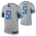 Camiseta NFL Legend Detroit Lions Jahlani Tavai Inverted Gris