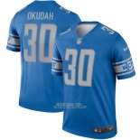 Camiseta NFL Legend Detroit Lions Jeff Okudah Azul