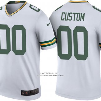 Camiseta NFL Legend Green Bay Packers Personalizada Blanco