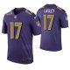 Camiseta NFL Legend Hombre Baltimore Ravens Jordan Lasley Violeta Color Rush