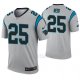 Camiseta NFL Legend Hombre Carolina Panthers 25 Eric Reid Inverted Gris