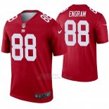 Camiseta NFL Legend Hombre New York Giants 88 Evan Engram Inverted Rojo