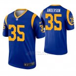 Camiseta NFL Legend Hombre St Louis Rams 35 C.j. Anderson Azul