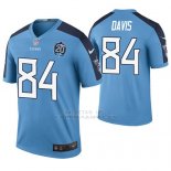 Camiseta NFL Legend Hombre Tennessee Titans Corey Davis Azul 20th Anniversary Color Rush