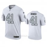 Camiseta NFL Legend Las Vegas Raiders 41 Lynn Bowden Blanco Color Rush