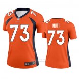 Camiseta NFL Legend Mujer Denver Broncos Netane Muti Naranja