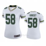 Camiseta NFL Legend Mujer Green Bay Packers Christian Kirksey Blanco Color Rush