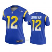 Camiseta NFL Legend Mujer Los Angeles Rams Van Jefferson Azul