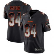 Camiseta NFL Limited Chicago Bears Payton Smoke Fashion Negro