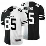 Camiseta NFL Limited Cincinnati Bengals Higgins Black White Split