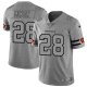 Camiseta NFL Limited Cincinnati Bengals Mixon Team Logo Gridiron Gris