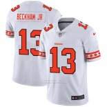 Camiseta NFL Limited Cleveland Browns Beckham Jr Team Logo Fashion Blanco