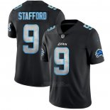 Camiseta NFL Limited Detroit Lions Stafford Black Impact