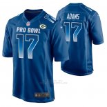 Camiseta NFL Limited Green Bay Packers Davante Adams 2019 Pro Bowl Azul
