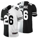 Camiseta NFL Limited Green Bay Packers Savage Black White Split