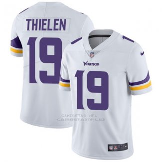 Camiseta NFL Limited Hombre 19 Thielen Minnesota Vikings Blanco