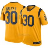 Camiseta NFL Limited Hombre 30 Gurley Ii Los Angeles Rams Amarillo