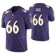 Camiseta NFL Limited Hombre Baltimore Ravens Trent Sieg Violeta Vapor Untouchable