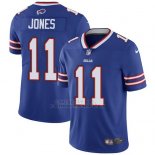 Camiseta NFL Limited Hombre Buffalo Bills 11 Zay Jones Azul Stitched Vapor Untouchable