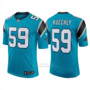 Camiseta NFL Limited Hombre Carolina Panthers 59 Luke Kuechly Azul