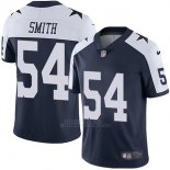 Camiseta NFL Limited Hombre Dallas Cowboys 54 Smith Negro