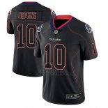 Camiseta NFL Limited Hombre Houston Texans Deandre Hopkins Negro Color Rush 2018 Lights Out