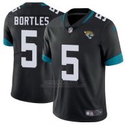 Camiseta NFL Limited Hombre Jacksonville Jaguars 5 Blake Bortles Negro Vapor Untouchable Home