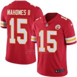 Camiseta NFL Limited Hombre Kansas City Chiefs 15 Patrick Mahomes Ii Rojo Stitched NFL Vapor Untouchable