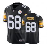 Camiseta NFL Limited Hombre Pittsburgh Steelers Jake Rodgers Negro Vapor Untouchable Throwback