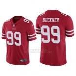 Camiseta NFL Limited Hombre San Francisco 49ers Deforest Buckner Rojo Vapor Untouchable