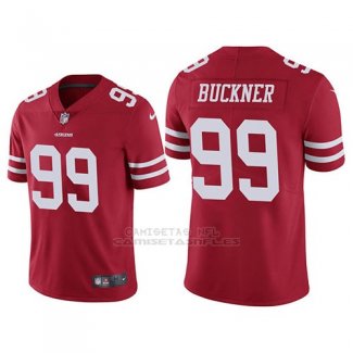 Camiseta NFL Limited Hombre San Francisco 49ers Deforest Buckner Rojo Vapor Untouchable