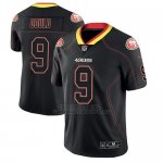 Camiseta NFL Limited Hombre San Francisco 49ers Robbie Gould Negro Color Rush 2018 Lights Out