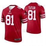 Camiseta NFL Limited Hombre San Francisco 49ers Trent Taylor Scarlet Legend