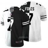 Camiseta NFL Limited Jacksonville Jaguars Foles White Black Split