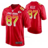 Camiseta NFL Limited Kansas City Chiefs Travis Kelce 2019 Pro Bowl Rojo