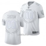 Camiseta NFL Limited Las Vegas Raiders Personalizada MVP Blanco