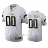 Camiseta NFL Limited Los Angeles Chargers Personalizada Golden Edition Blanco
